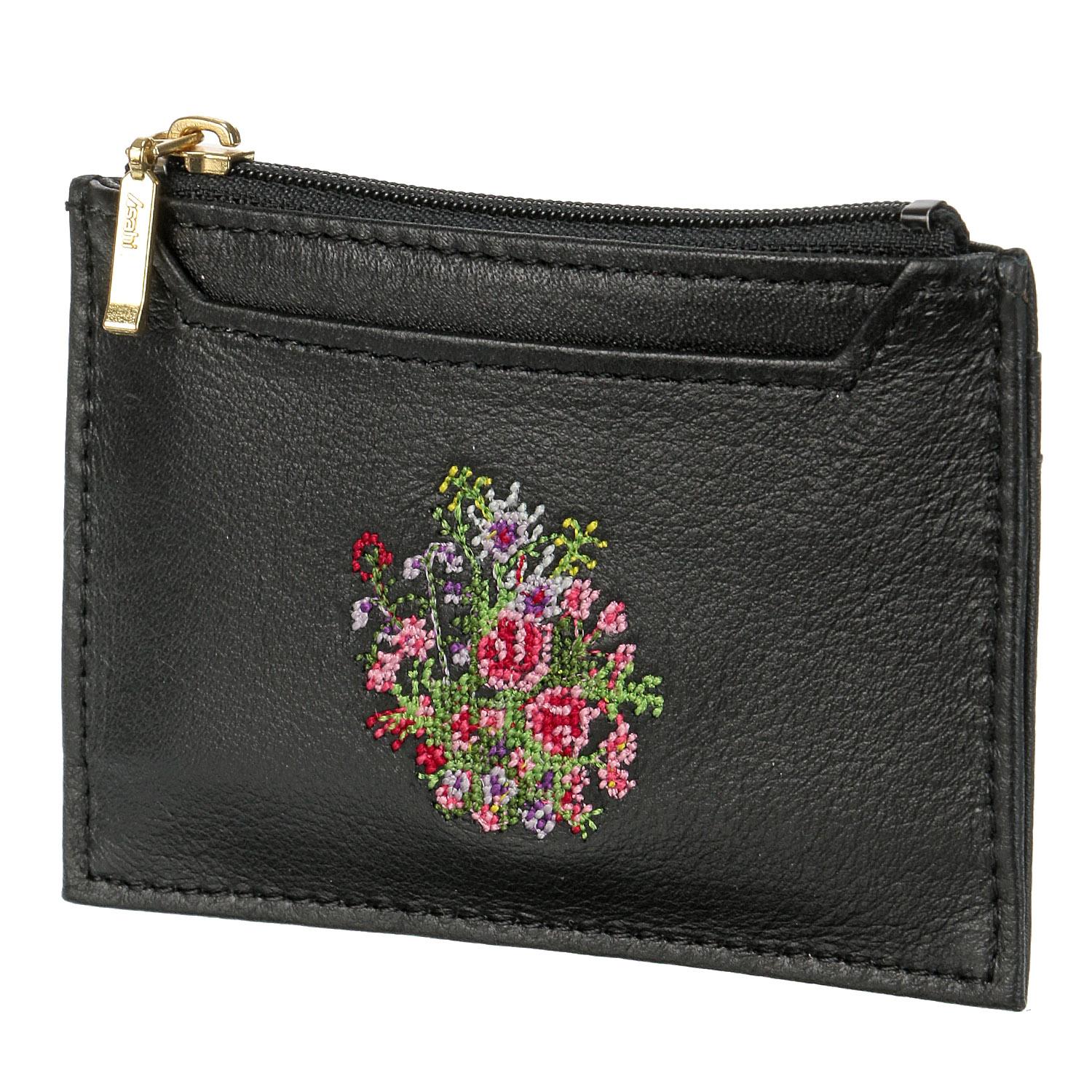 Dream Poetry Collection Compact Wallet - Black