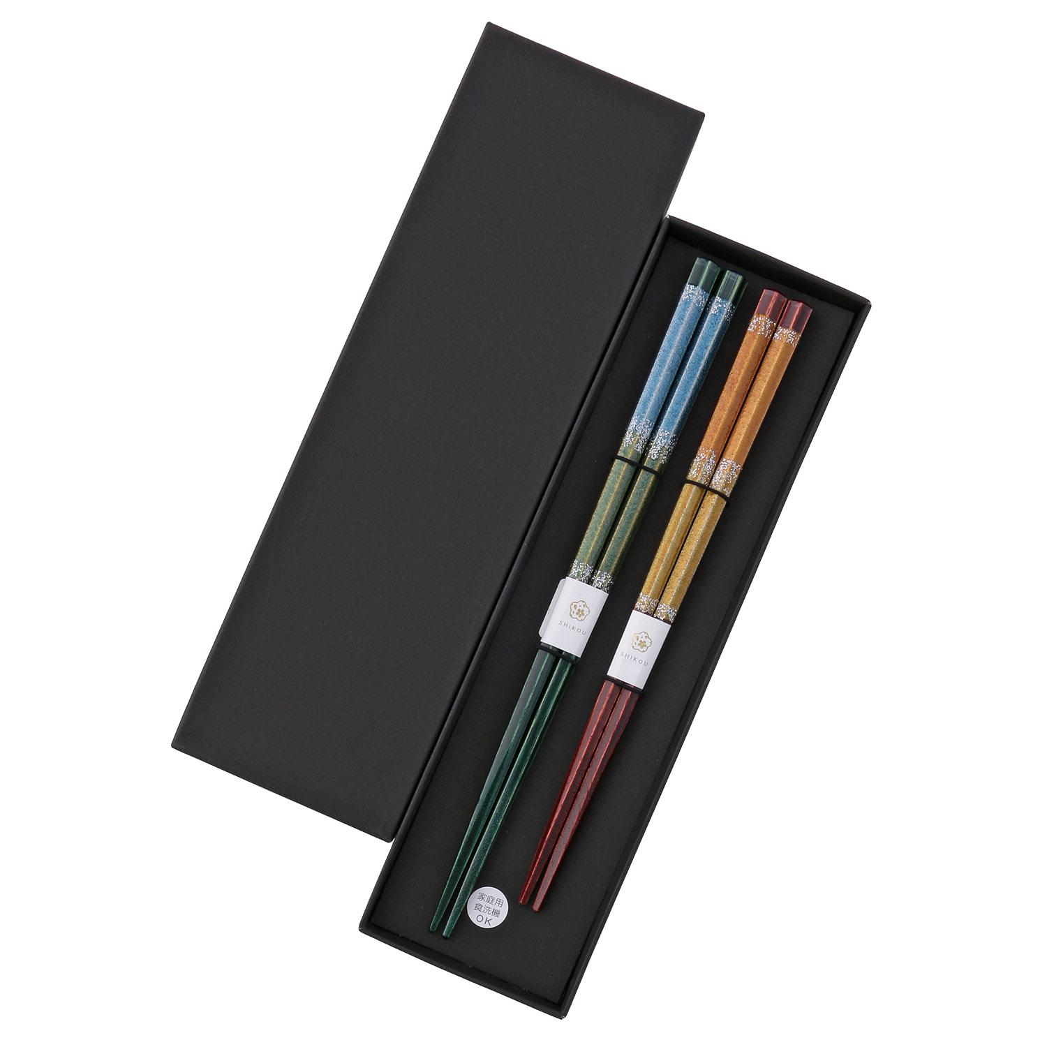 Pair Chopsticks Dishwasher Safe Hexagonal Matisse