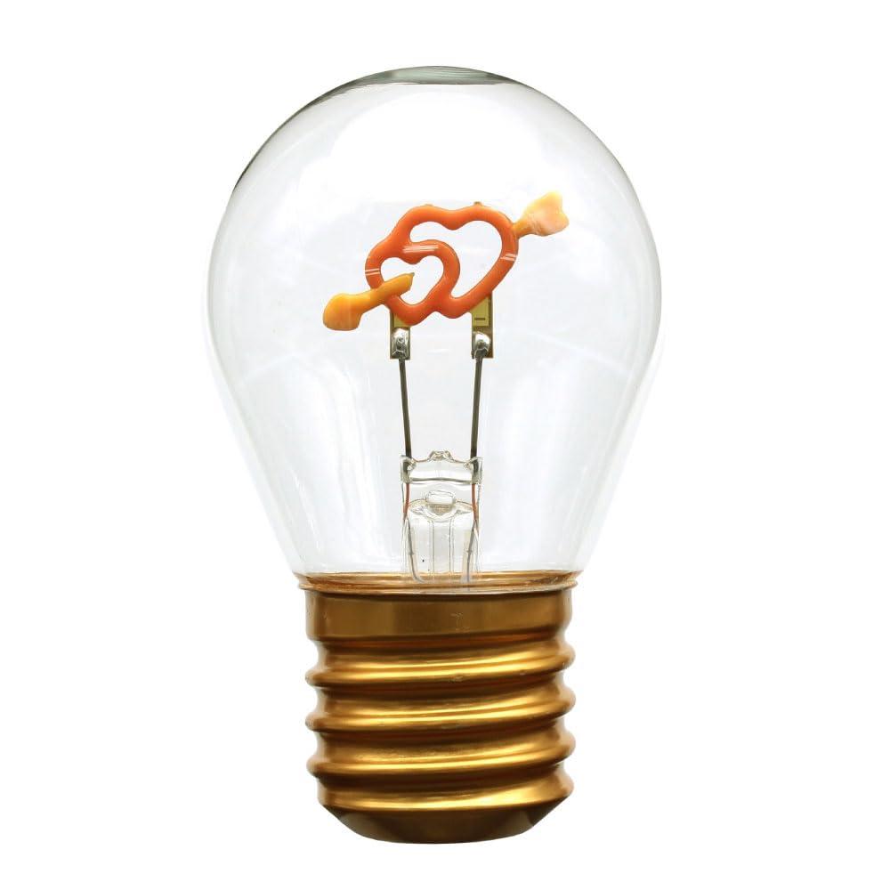 Japan Trust Technology Funny Neon Bulb Light Bulb-Shaped Illumination Neon Light Heart-Shaped JTNBULB-AHT