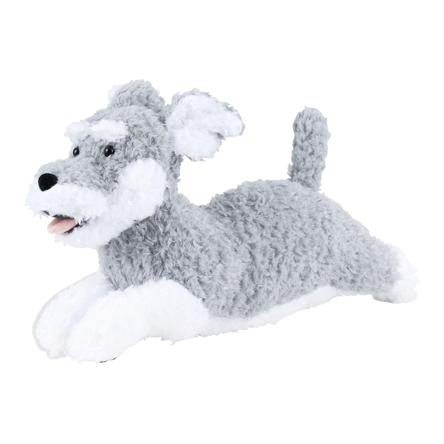 Flappy Welcome Cushion Miniature Schnauzer
