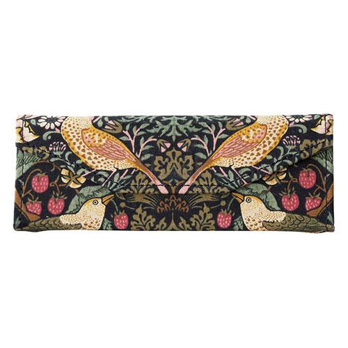 Fabric by Best of Morris Foldable Eyeglass Case - Black Includes Cleaning Cloth K60214944