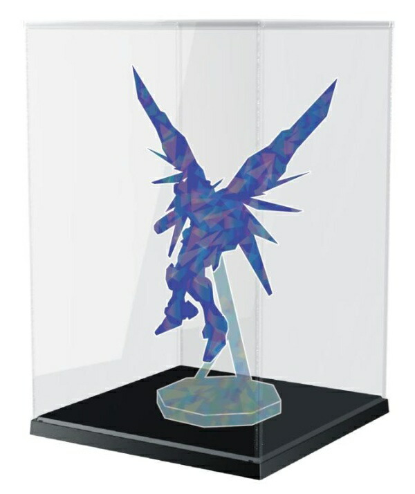 Hobby Base Premium Parts Collection Model Cover Plus Extra Large Base Color Black PVC W30×D30×H44cm (Internal Dimensions) K103BK Display Case