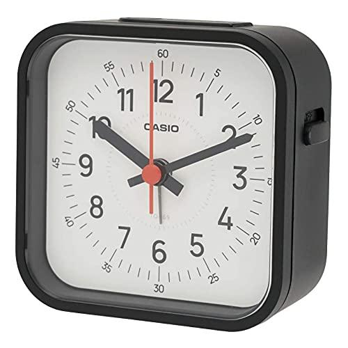 CASIO Alarm Clock Table Clock Black Analog Compact Mini Light Snooze Light TQ-169-1JF