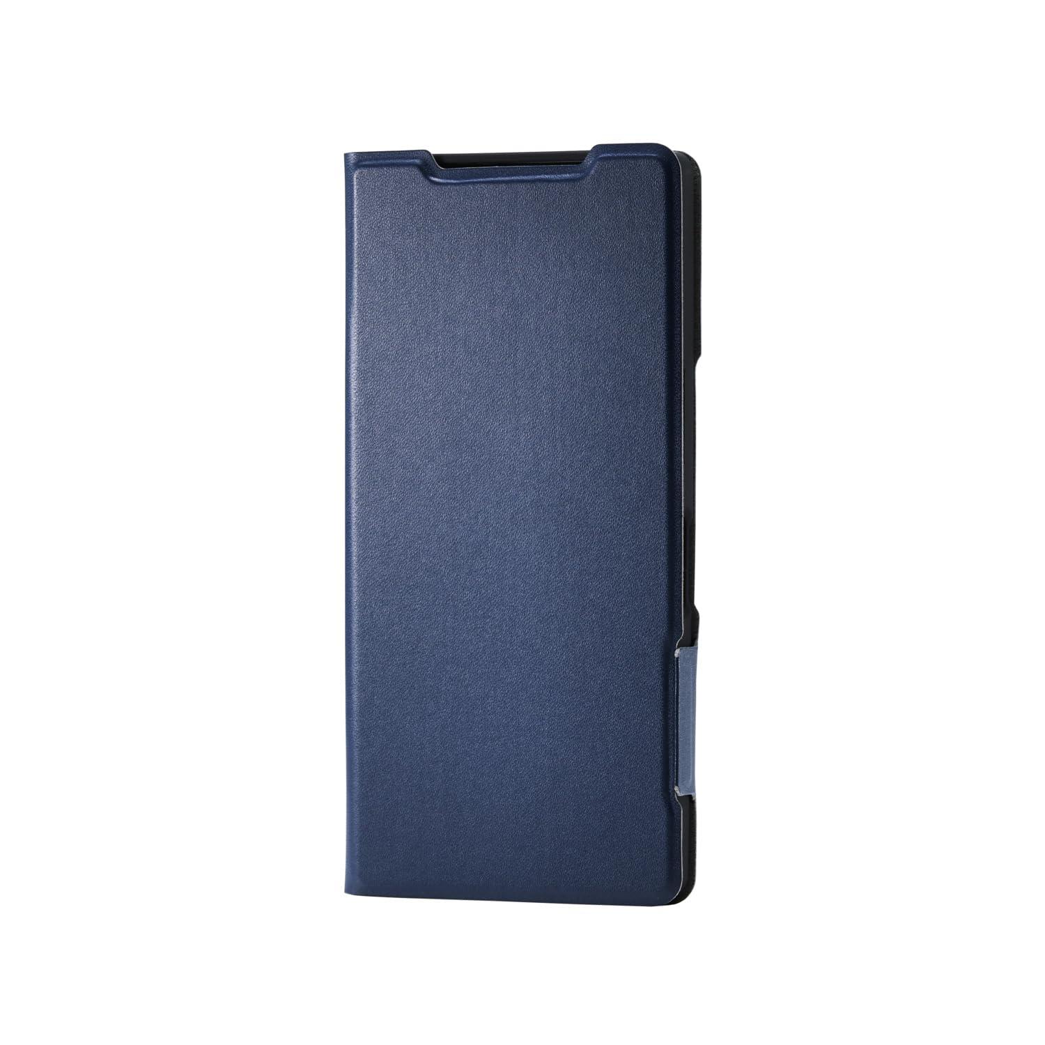 ELECOM AQUOS R10 Soft Leather Case Slim Magnetic Navy PM-S252PLFUNV