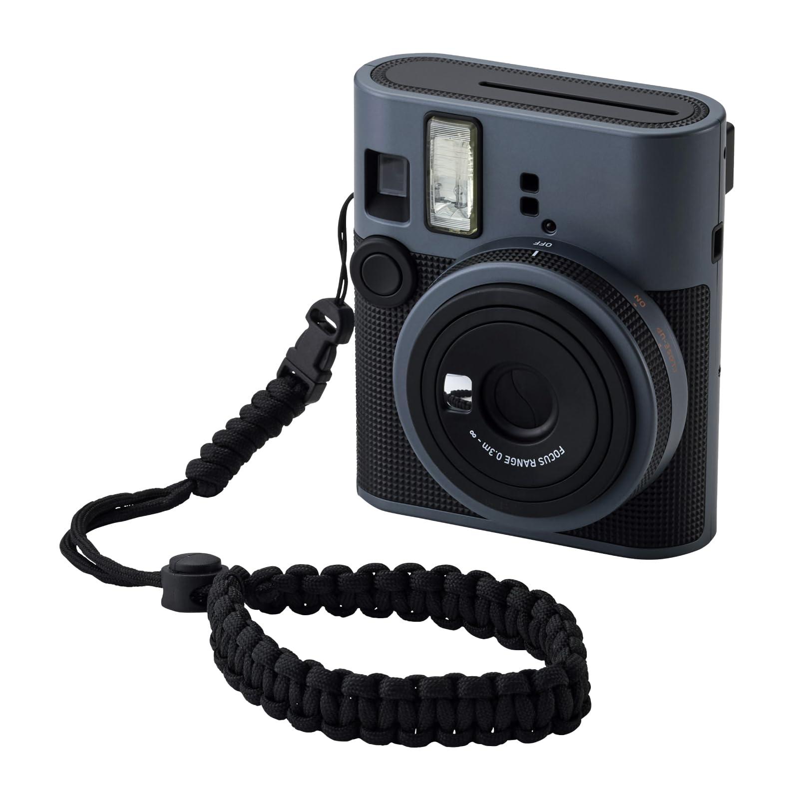 ELECOM Hand Strap/Rope Braid for instax mini Series Black IC-STHKNBK