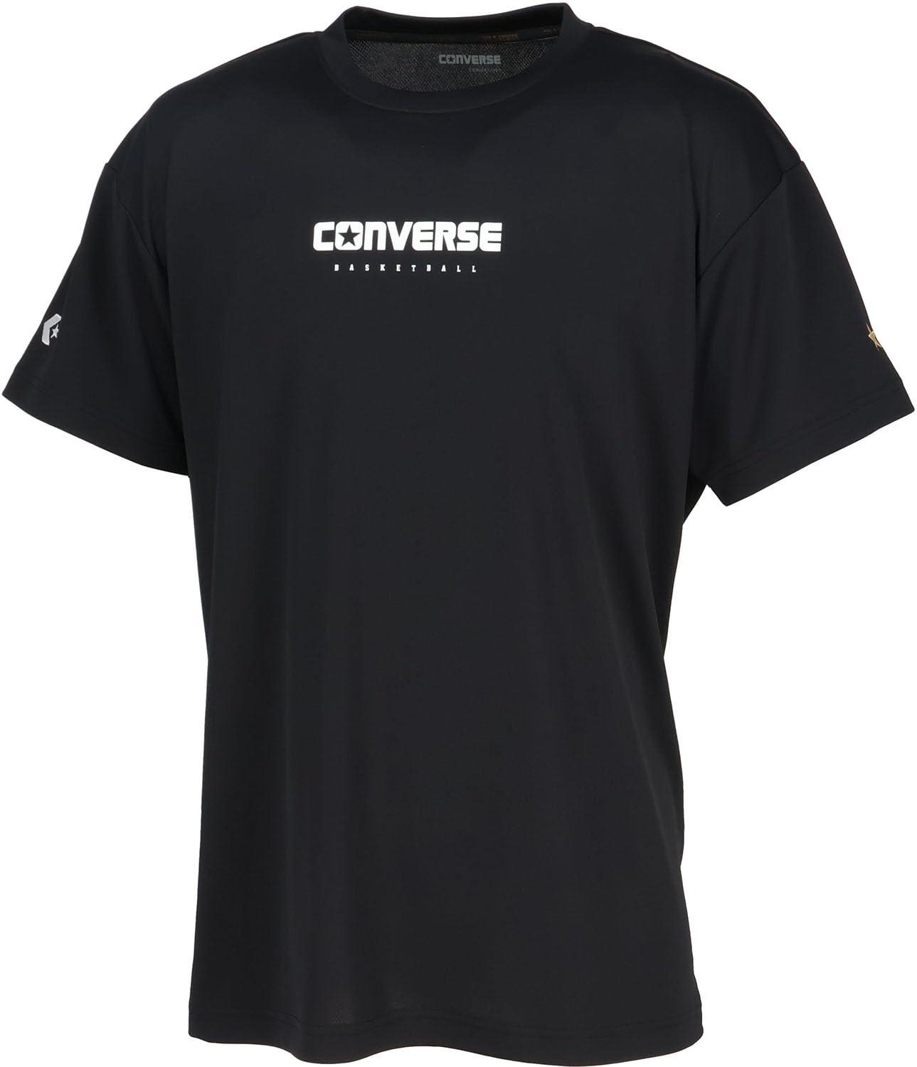 [Converse] Basketball Short-Sleeve Shirt Gold Series T-Shirt CBG251352 Black