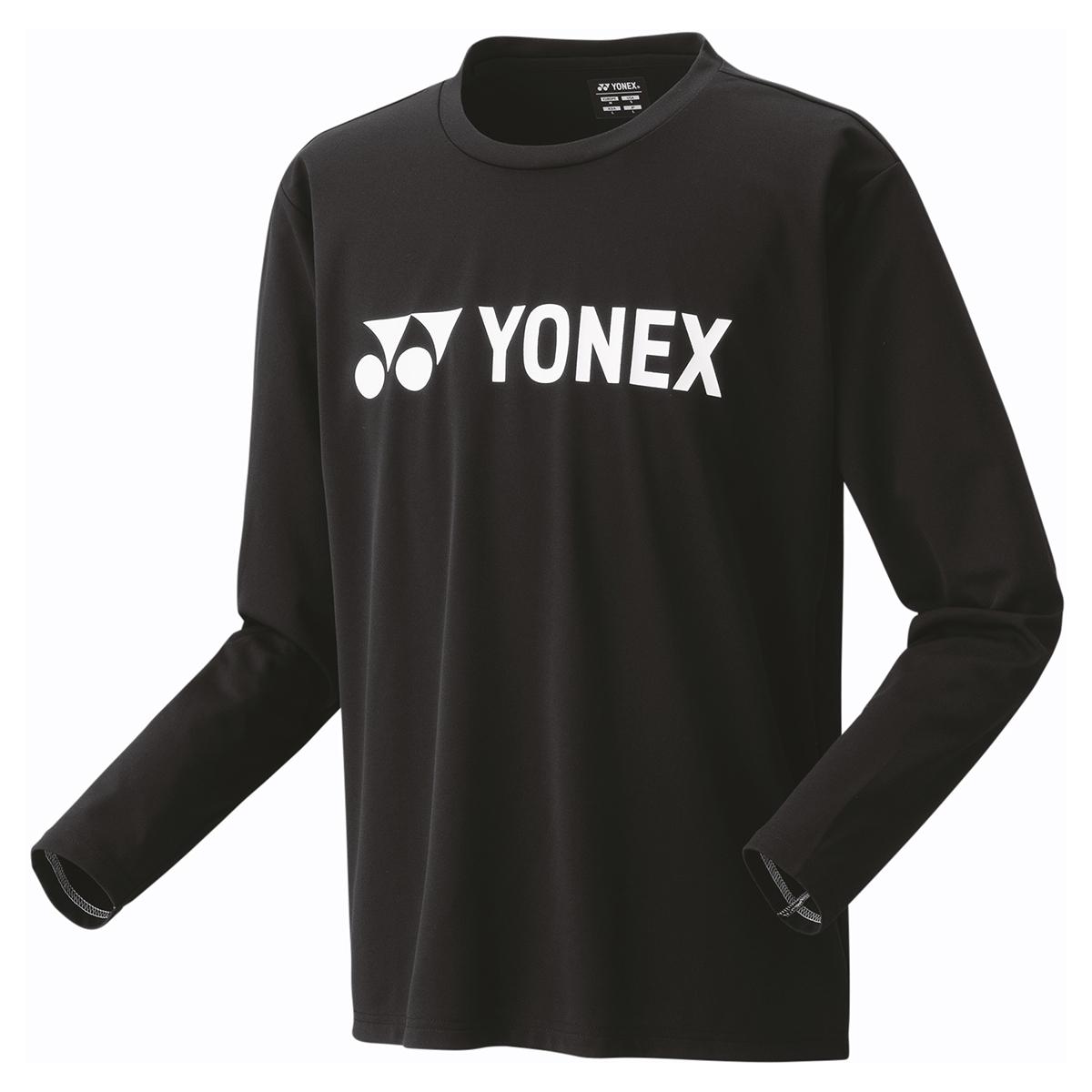 [Yonex] Long Sleeve Shirt Long Sleeve T-Shirt Black (007) O