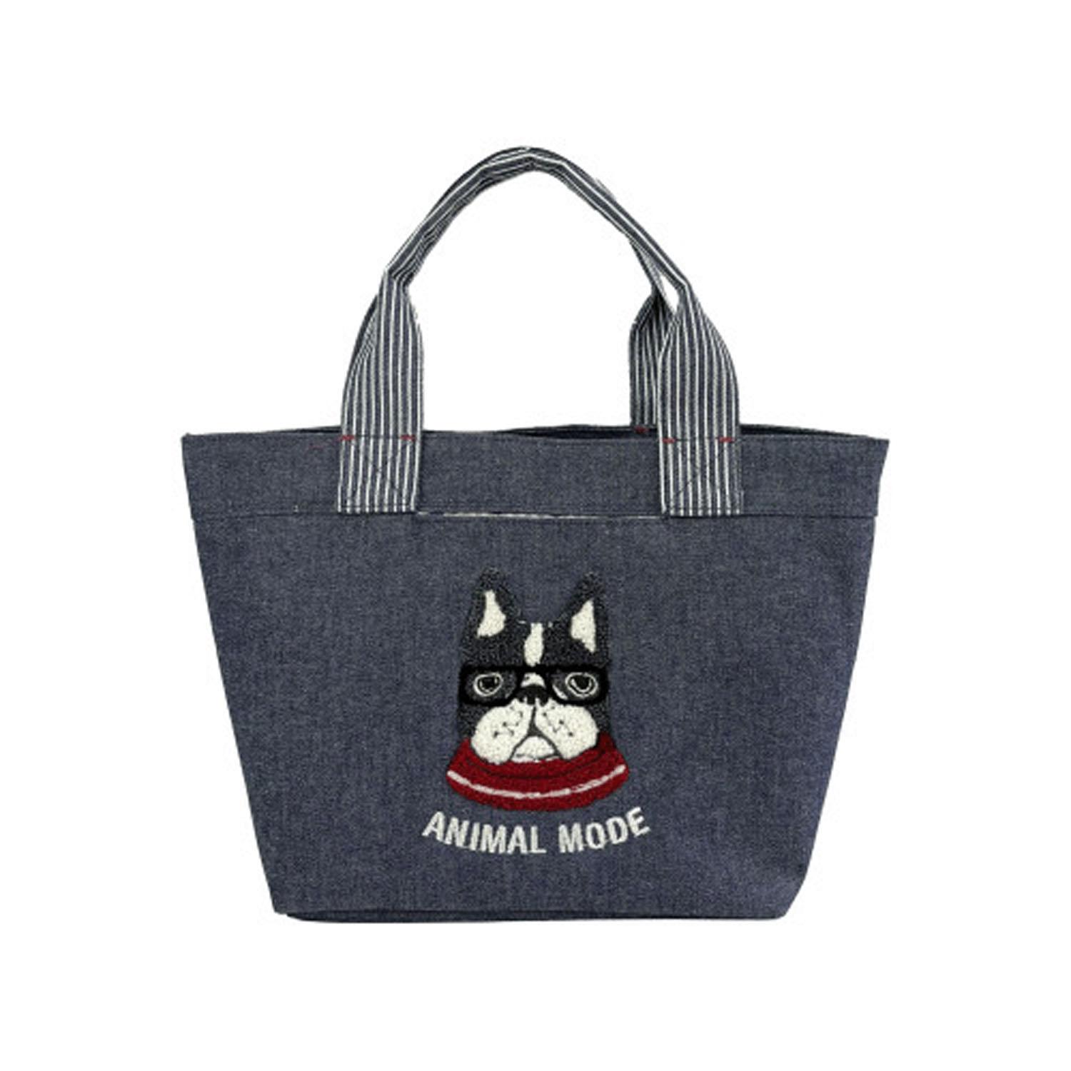 Denim-Style Mini Bag Paulo