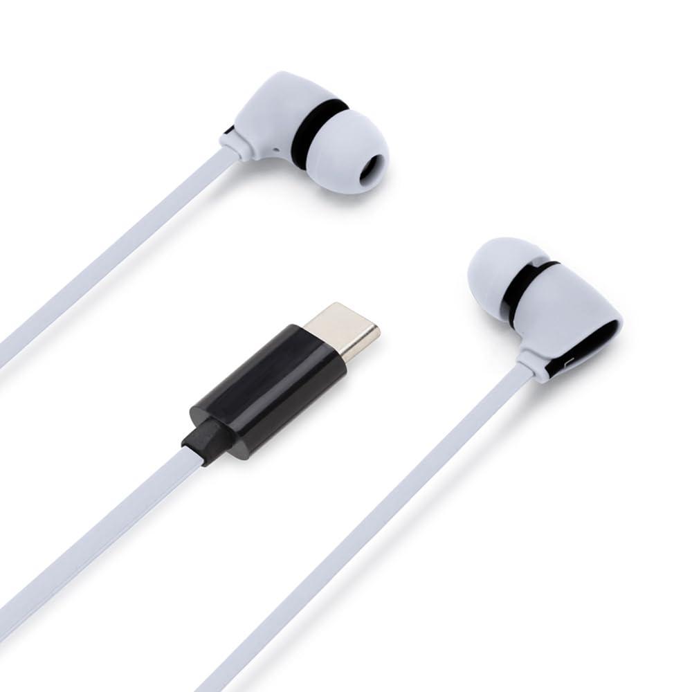 Premium Style USB Type-C Connector Stereo Earphones Canal Type PG-SECE4GY5