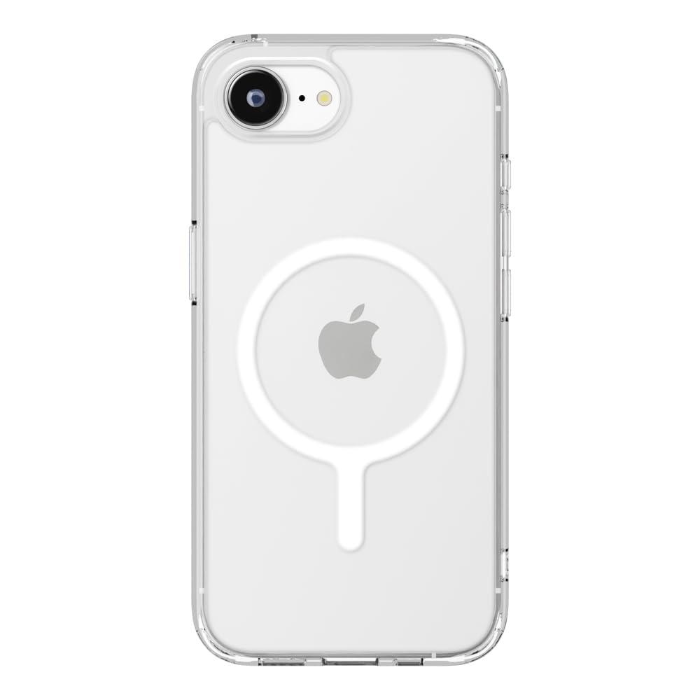 PGA iPhone 16e MagSafe-Compatible Hybrid Case Compatible with Various MagSafe Accessories Clear PG-25KMH07CL