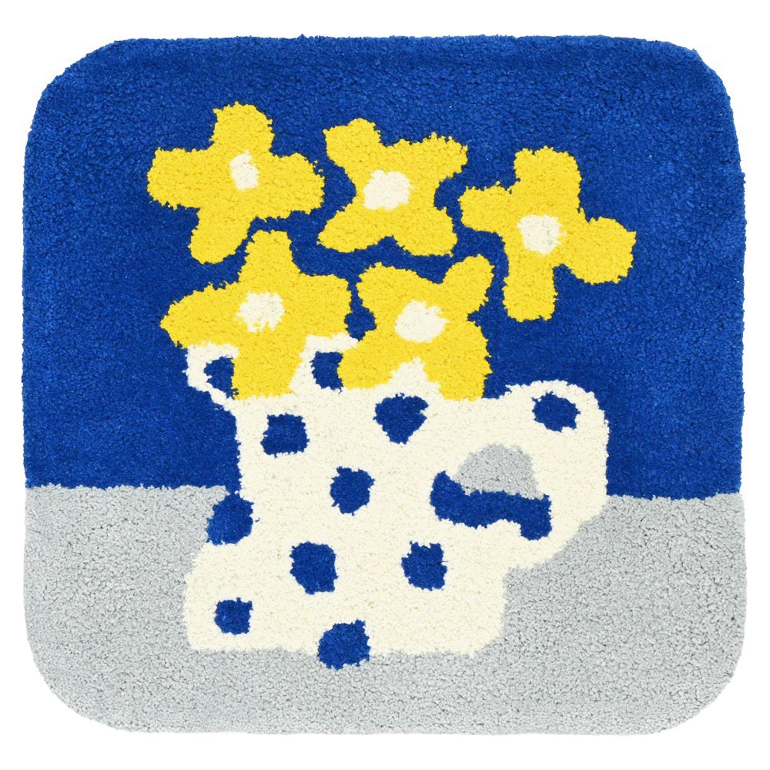 Chair Pad Cotton Gantuft Fiore Flower