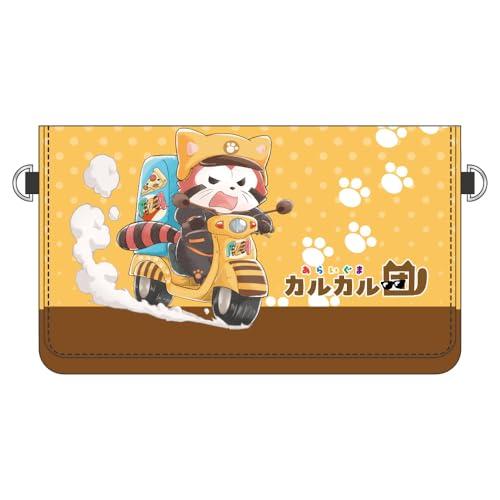 Raccoon Karukaru-dan Smartphone Pouch Akakaru