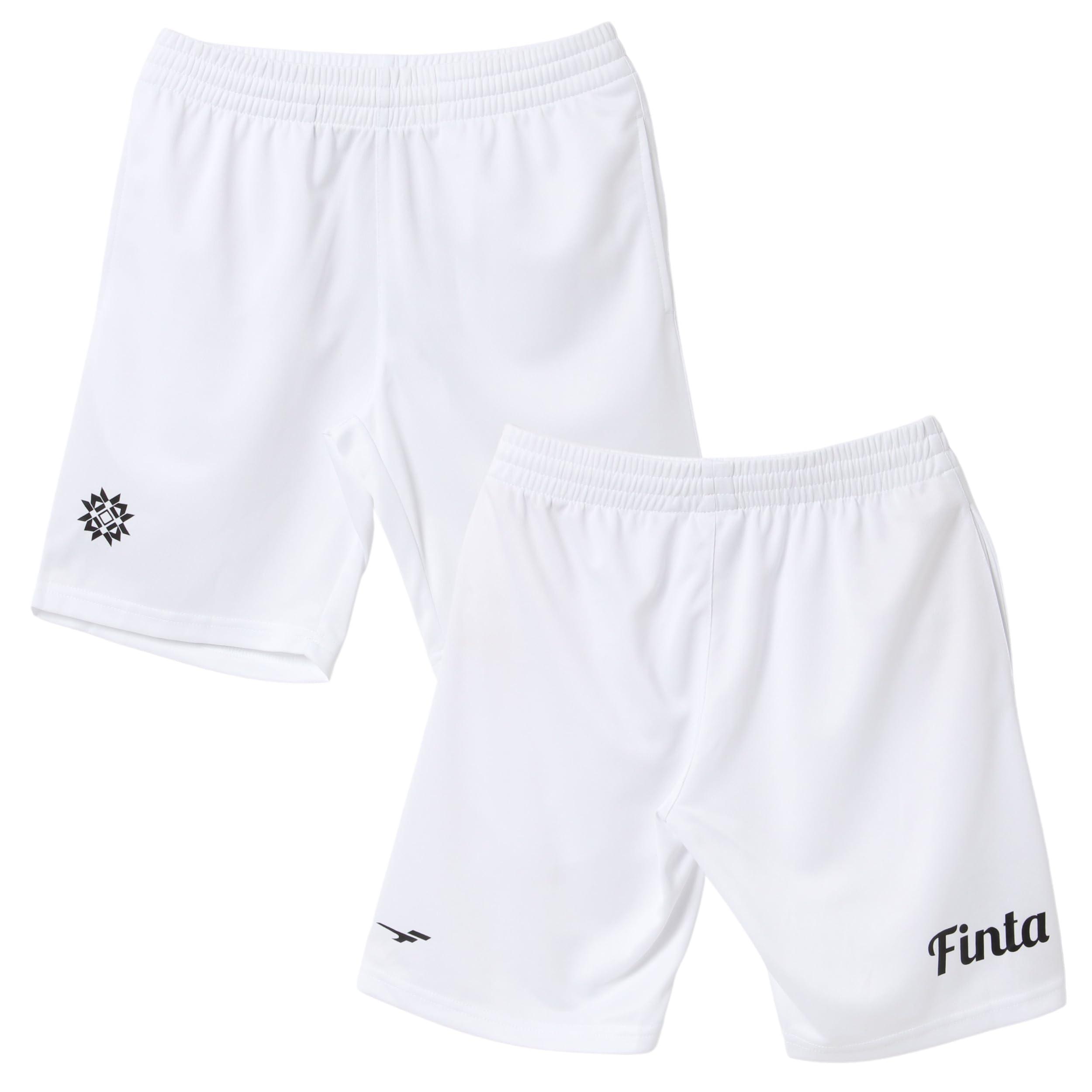 [FINTA] FINTA Soccer Futsal Wear Junior Jr Practice Pants FT8757 (0100) White 140