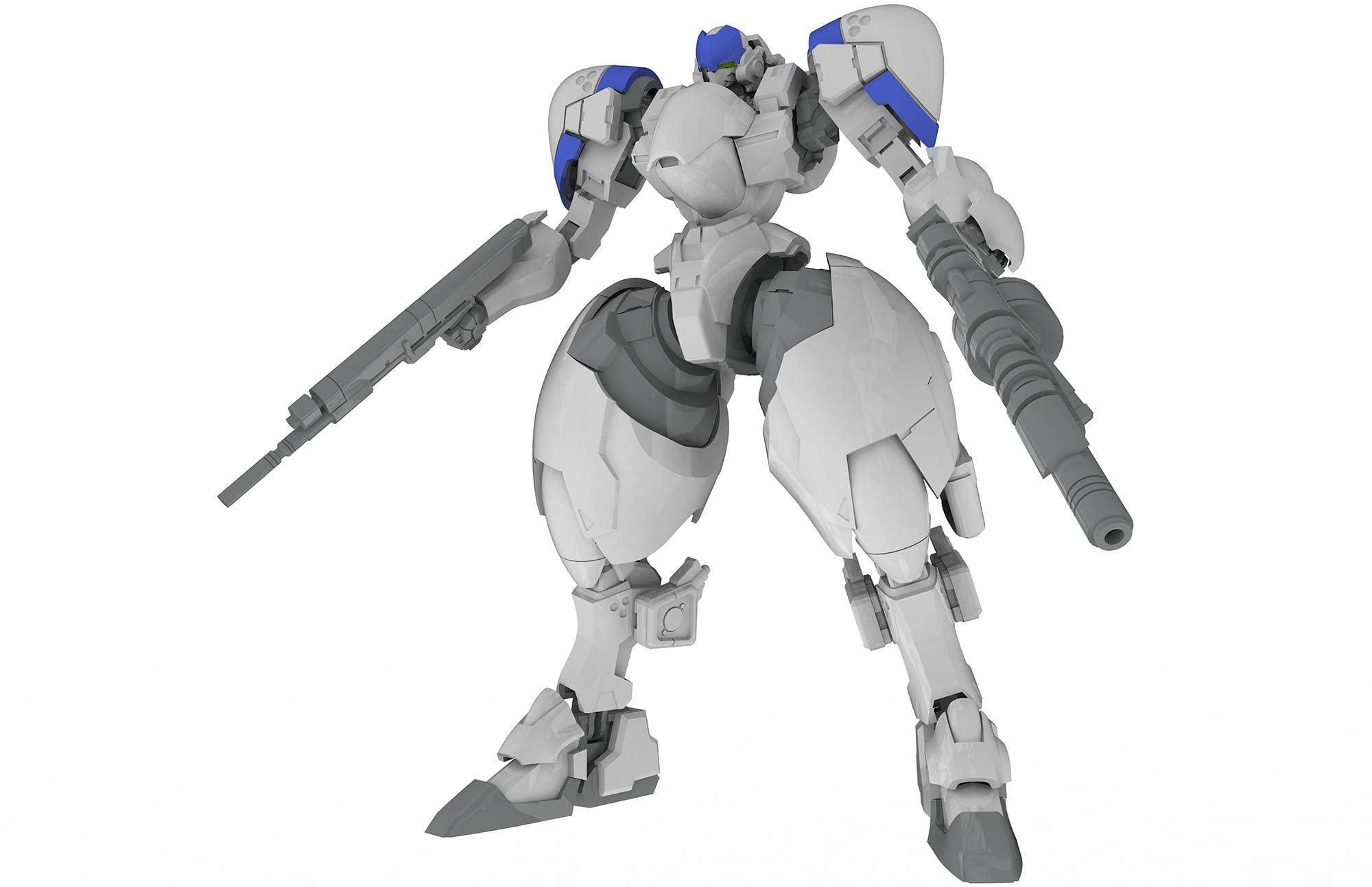 Plum PM Office A 5inch Mechanism POWERDoLLS2 X-4+(PDF-802) Armored Infantry Approx. 135mm tall 1/48 Scale Pre-painted Plastic Model Kit PP164