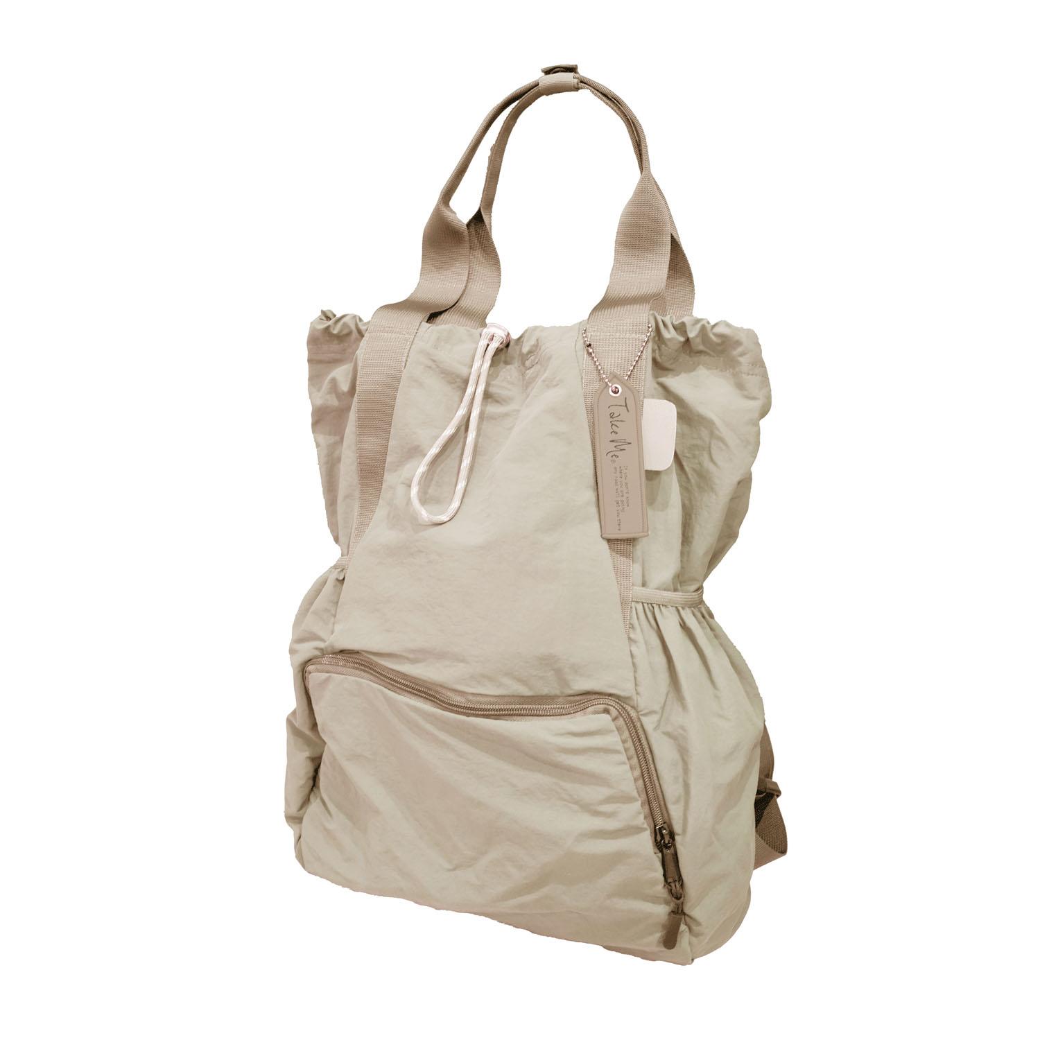 Take Me Today 2WAY Tote Beige