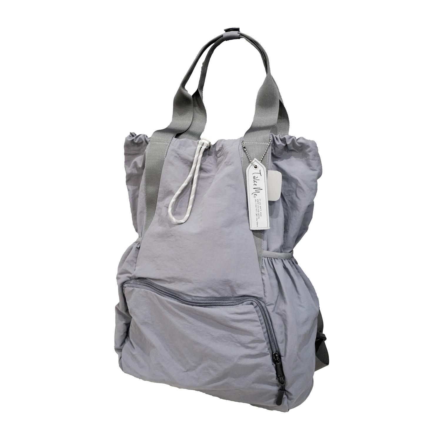 Take Me Today 2WAY Tote Bag Gray