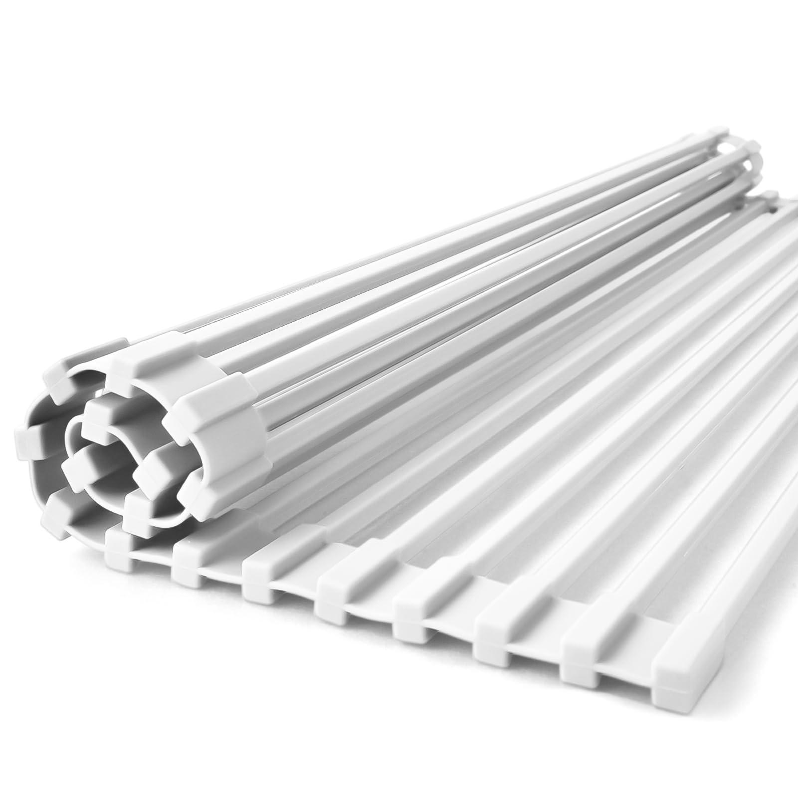 Rise Creation Dish Rack Without Small Item Tray Maximize Limited Kitchen Space White Y0735-white-A