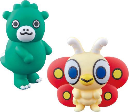 Chibi Movie Monster Series: Chibi Godzilla & Chibi Mothra Friends Set