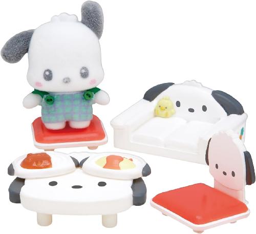 Petit Tomo Sanrio Characters Pochacco Living Room Set