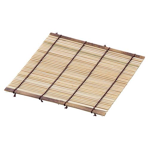 Yamaco Yumi Commercial Use White Bamboo/Bamboo Blind Coaster yamaco12361X10