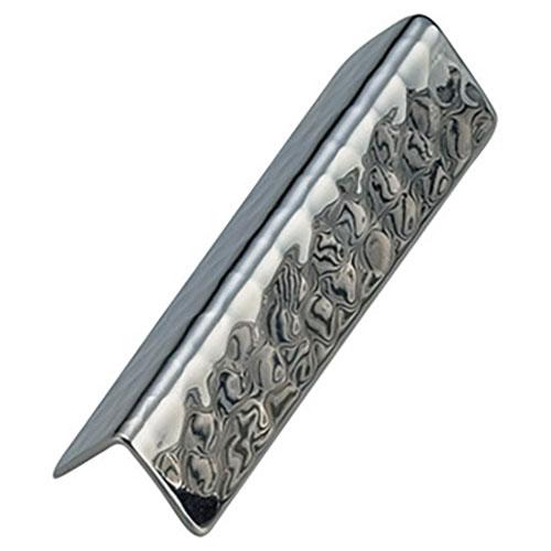 Yamaco Yumi Commercial Use Stainless Steel Chopstick Rest Delta Hammered Finish yamaco15383X10