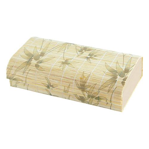 Yamaco Yumi Commercial Use New Bamboo Blind Bento Box Bamboo Pattern Large yamaco38537X10