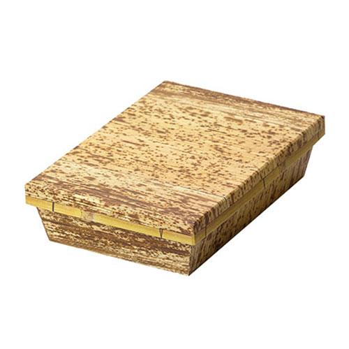Yamaco Yumi Commercial Use Bamboo Pattern Paper Lunch Box Long Rectangular M yamaco22703X10