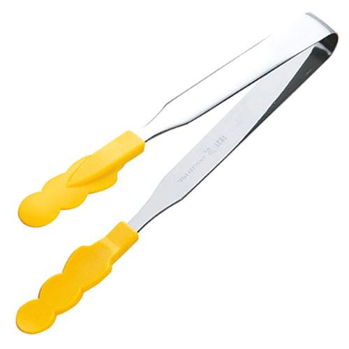 Tanabe Hardware N Antibacterial Heat-Resistant Color Tong Slim (Small) 175mm Yellow TK-1290X5