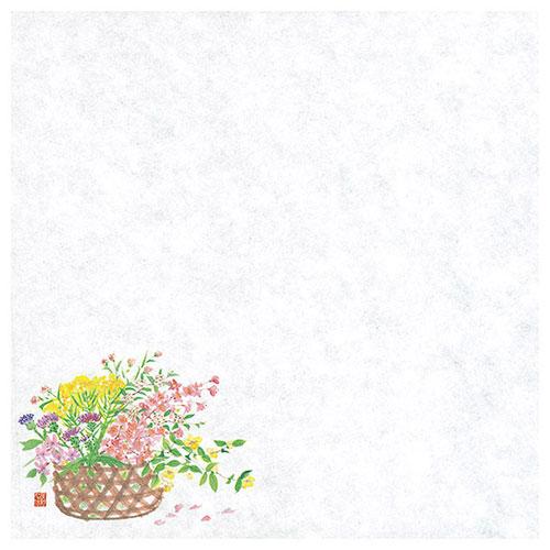 Yamaco Yumi Commercial Use 4-Sun Flower-Picking Basket Oil-Resistant Paper Lining 4-Sun Spring yamaco65551X5