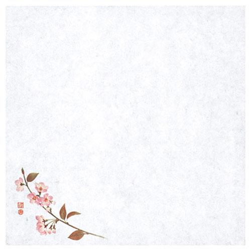 Yamaco Yumi Commercial Use 4-Sun Imperial Court Flower Oil-Resistant Wrapping Paper Sakura yamaco65816X5