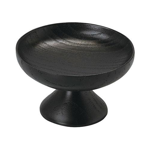 Yamaco Yumi Commercial Use Wooden Base Delicacy Container Black yamaco26681X5