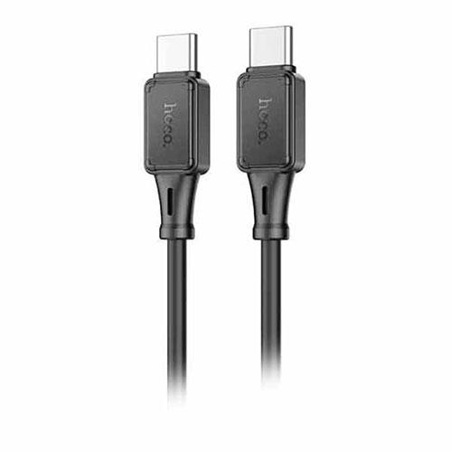 hoco. X101 PD60W Type-C Cable PD60W Compatible · Flexible and Easy-to-Handle Silicone Material Black X101-CC-BKX5