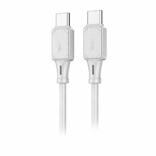 hoco. X101 PD60W Type-C Cable PD60W Compatible · Flexible and Easy-to-Handle Silicone Material Gray X101-CC-GYX5