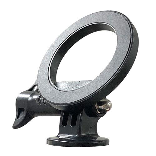 Japan Trust Technology Magnetic Mount for Tripods One-Touch Smartphone Attachment/Detachment Includes Metal Ring with Double-Sided Tape Black JT-MAGHEADX5