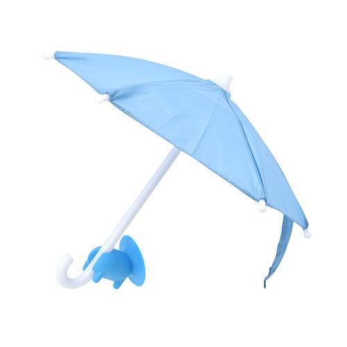 Japan Trust Technology Smartphone Mini Parasol Compact Size Easy Attachment/Removal with Suction Cup Compact Blue SMAPARA-BLX5