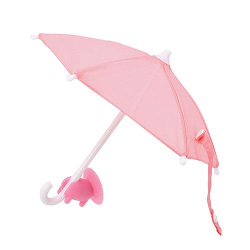 Japan Trust Technology Smartphone Mini Parasol Compact Size Easy Attachment/Removal with Suction Cup Pink SMAPARA-PKX5