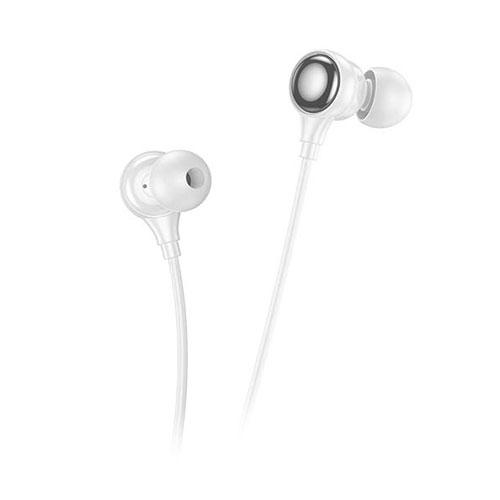 hoco. M116 Type-C Earphones High-Quality Digital Connection & Comfortable Calls with High-Sensitivity Microphone and Multi-Function Button White M116-TC-WHX5