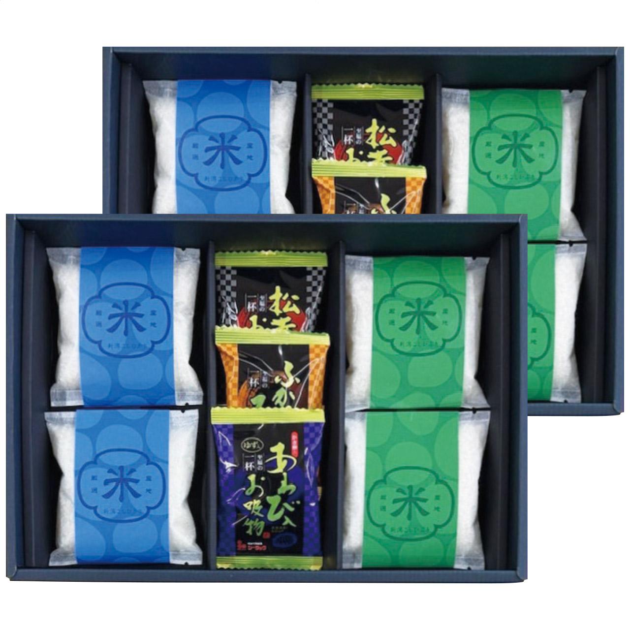 Niigata Rice Tasting Comparison · A Cup of Pure Bliss Luxury Clear Soup Gift Set HOMARE-6500　HOMARE-6500