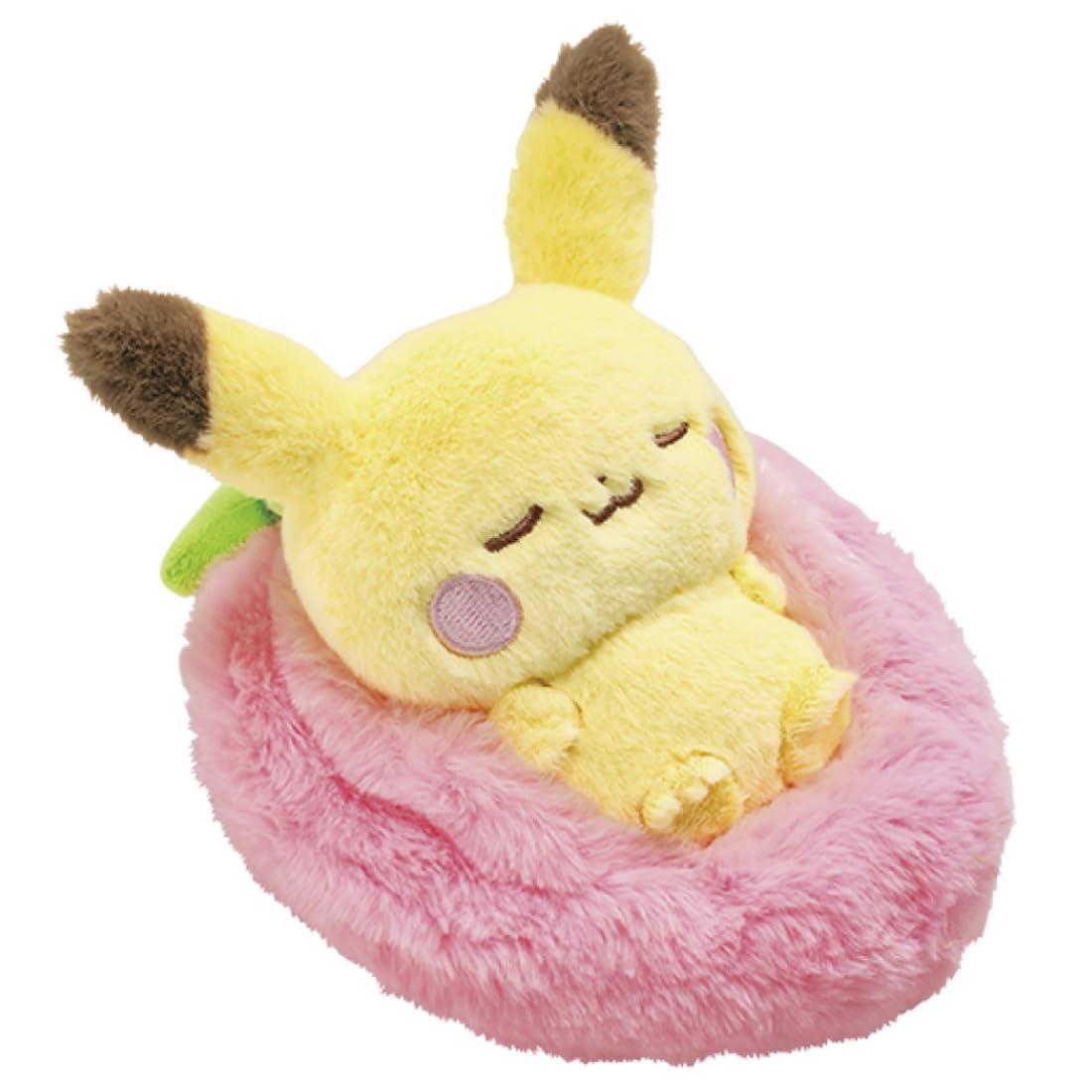 Pokémon PokéPiece Sleepy Fruit Plush Toy Pikachu
