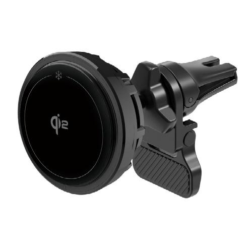 Qi2 Magnetic Wireless Charger with Cooling Function for Air Conditioner Mounting