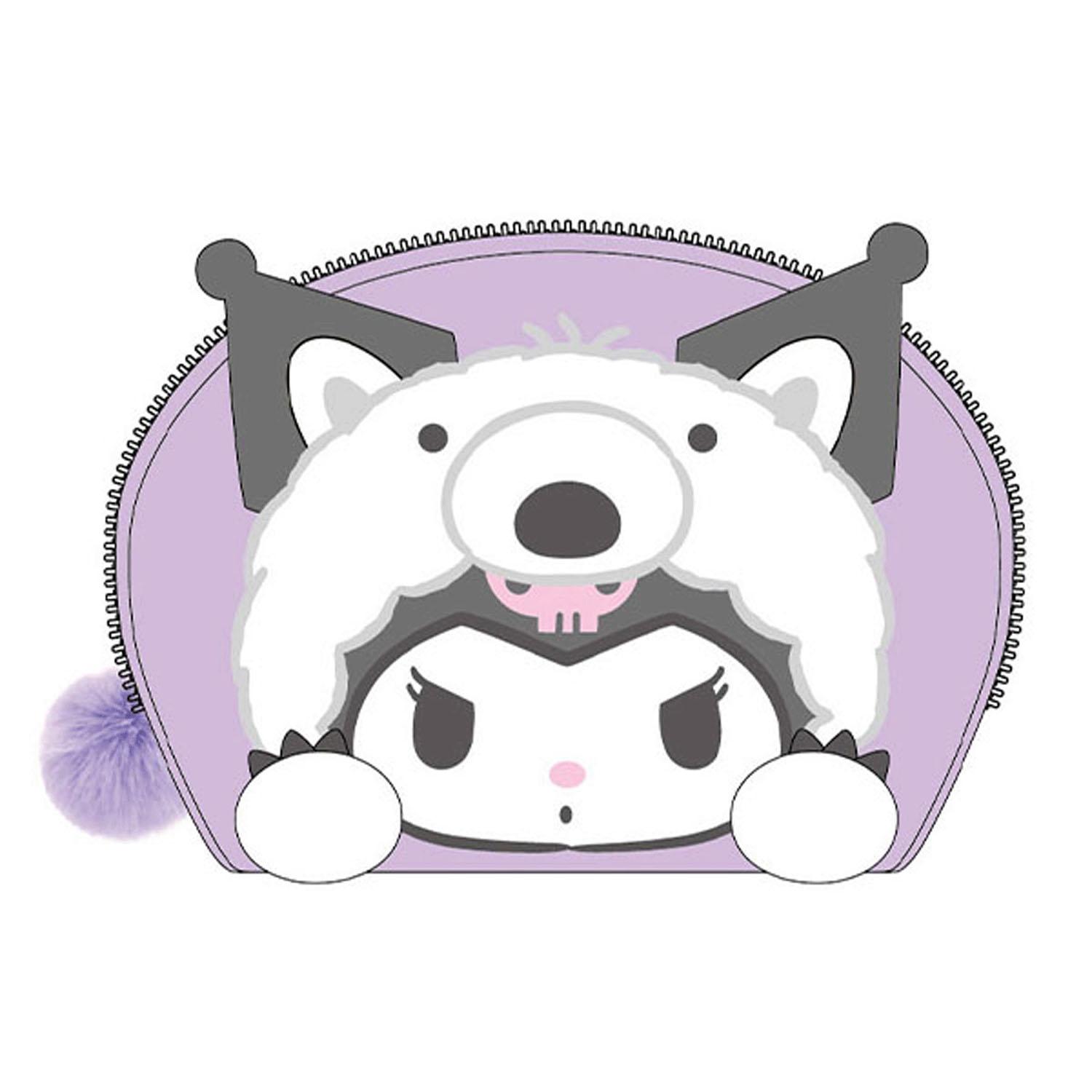 Sanrio Characters (Banzai Series) Oval Pouch Kuromi (Anteater)