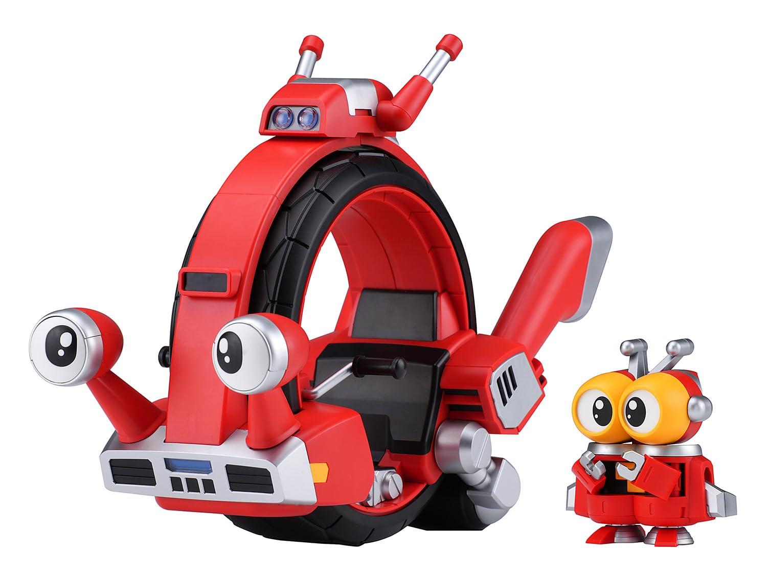 Wave Tachibana Neko Kogyo QOSMOS Series Bee Robo Kabutack Tobimask & Denden Roller Set Non-Scale Approx. 18cm (Denden Roller) Pre-colored Plastic Model Assembly Kit KM-144 (Robot)