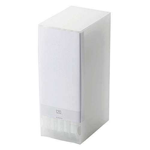 ELECOM File Case DVD BD CD Compatible File Case Holds 120 Discs Clear CCD-FB120CR