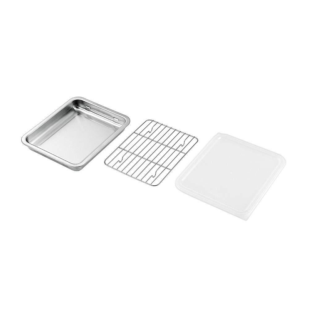 Yokoyama SUS・ga Stainless Steel Pot (with Lid and Mesh) 25.2×20.5cm SUS-B300