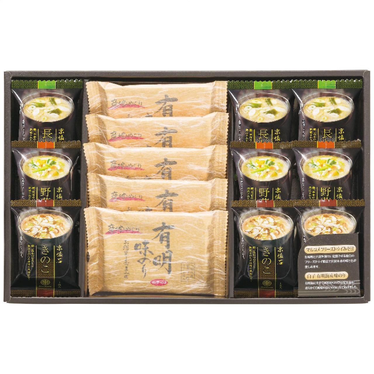 Freeze-Dried Miso Soup & Ariake Seaweed Set NF-BE NF-BE