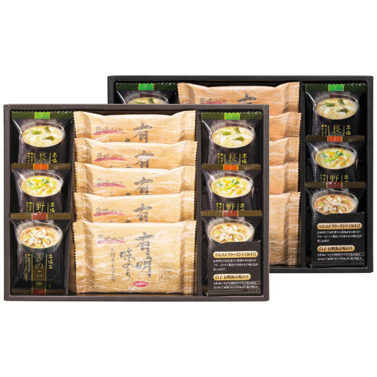 Freeze-Dried Miso Soup & Ariake Seaweed Set NF-DO KF-DO