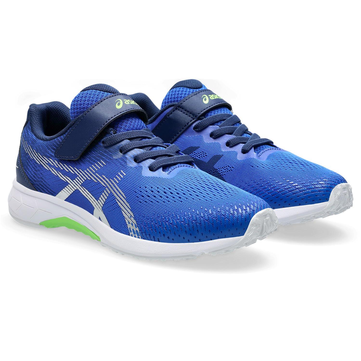 [Laser Beam] Athletic Shoes RJ-MG-BW 25 Kids 400 (Blue/Silver) 24.5 cm 2E