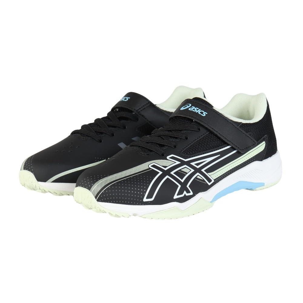 [Laser Beam] ASICS Sports Shoes Single Strap SK-MG-G 25 Kids 001 (Black/White) 21.0 cm 3E