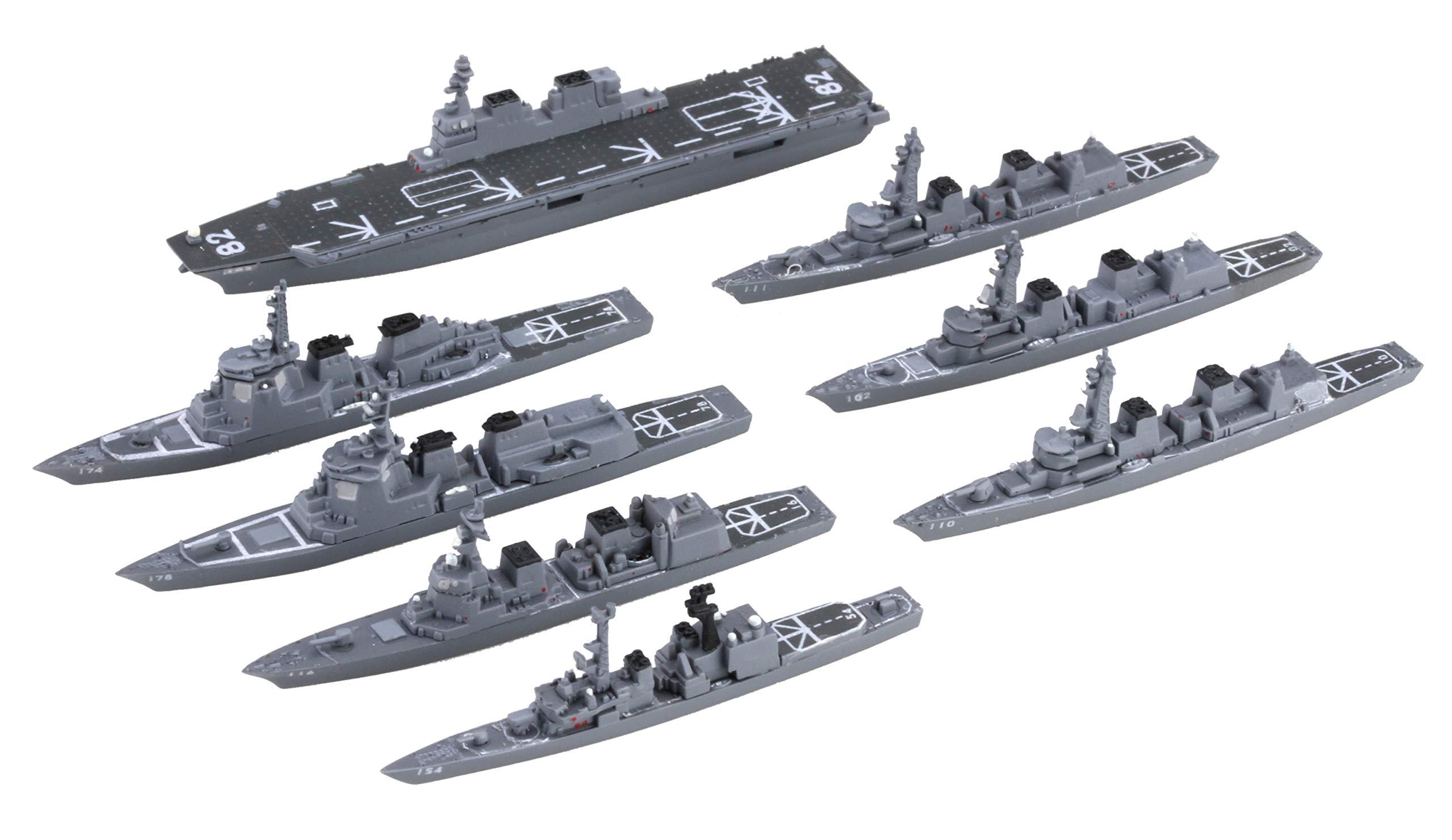 Fujimi Model 1/3000 Collectible Warship Series No.31 Japan Maritime Self-Defense Force 2nd Escort Group Plastic Model Warship 31 Toy
