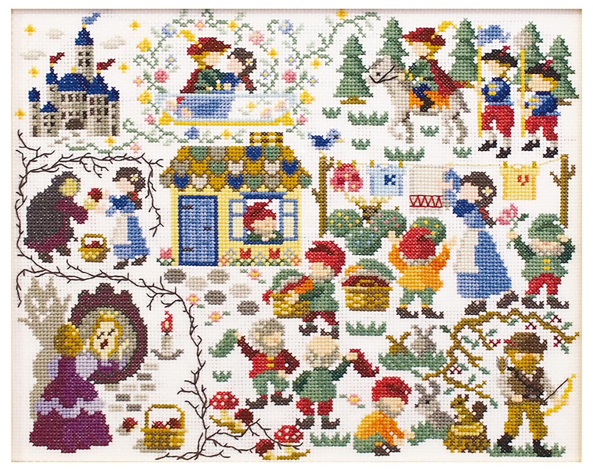 Olympus Thread Embroidery Kit 『Nostalgic Story Snow White 7569』